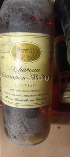 Bordeaux Loupiac Château Champon-Bellevue Non-Vintage