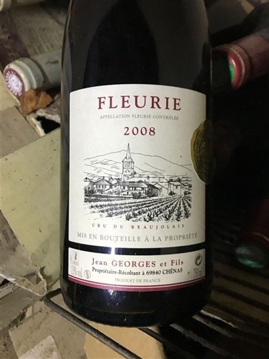 Beaujolais Fleurie Jean Georges et Fils 2008