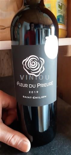 Bordeaux Saint-Émilion Fleur du Prieuré 2019