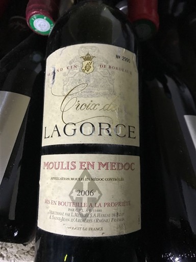 Bordeaux Moulis-en-Médoc Croix de Lagorce 2006