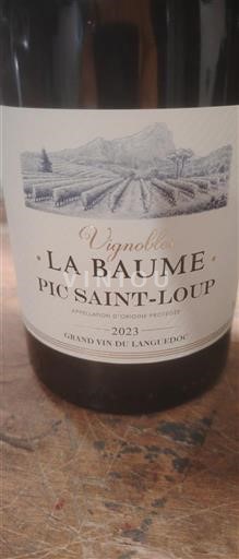 Linguadoca Pic Saint-Loup Vignobles La Baume 2023
