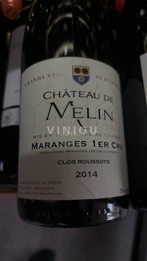 Borgonha Não especificado Premier Cru Château Melin Clos Roussots 2014