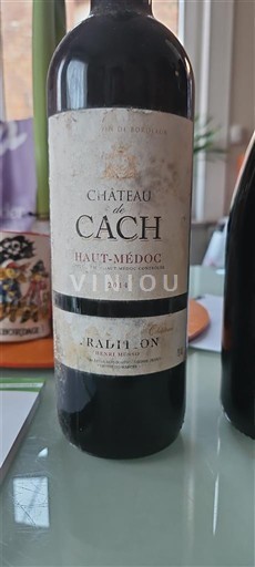 Bordeaux Haut-Médoc Château Cach 2014