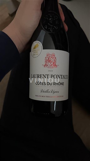 Valle del Ródano Côtes del Ródano Laurent Pontaud Vieilles Vignes 2022