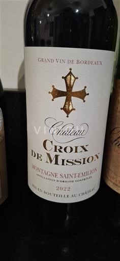 Bordeaux Montagne-Saint-Émilion Château Croix de Mission 2022