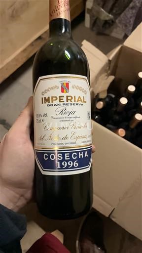La Rioja Rioja Compañía Vinícola del Norte de España (CVNE) Imperial Gran Reserva 1996