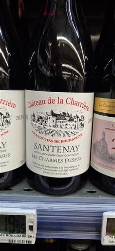 Bourgogne Santenay Château La Charrière Les Charmes Dessus 2021