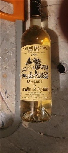 Sydvestfrankrig Côtes-de-bergerac Domaine Moulin de Peytirat 2020