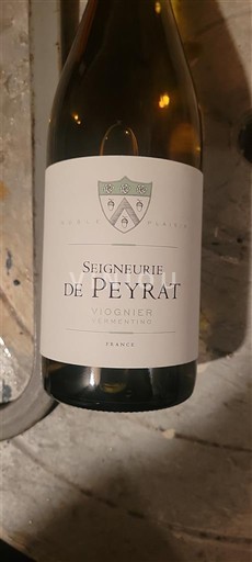 Langvedok Languedoc Seigneurie de Peyrat Viognier Vermentino 2022