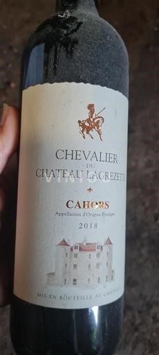 Sud-Ouest Cahors Château Lagrézette Chevalier 2018