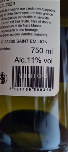 Tokaj Không được chỉ định Château Hellha 2023