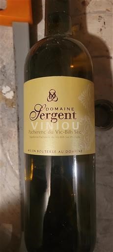 Південний Захід Пашеронк-дю-вік-біль Domaine Sergent 2022