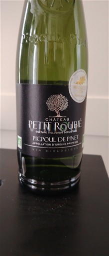 Linguadoca Picpoul-de-pinet Château Petit Roubié 2023