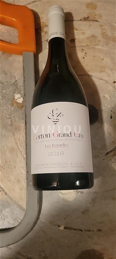 Bourgogne Corton Grand Cru Domaine Gros Ch. & Fils Les Renardes 2018