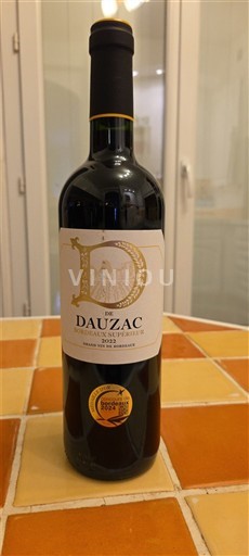 Bordeaux Margaux Dauzac D de Dauzac 2022