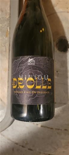 Provence Coteaux d'Aix-en-Provence Domaine Roustan Dr'olle Icke årgångsbetecknad