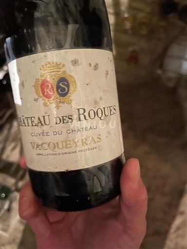 Vallée du Rhône Vacqueyras Château S Roques du Château 2020