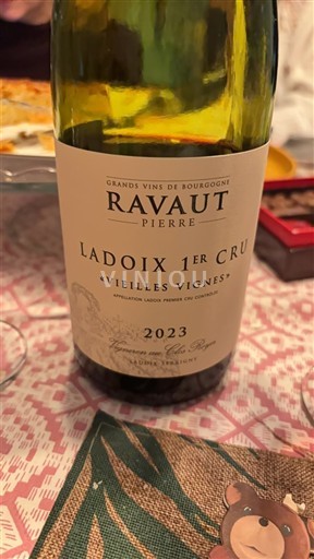 Bourgogne Ladoix Premier Cru Ravaut Pierre Vieilles Vignes 2023