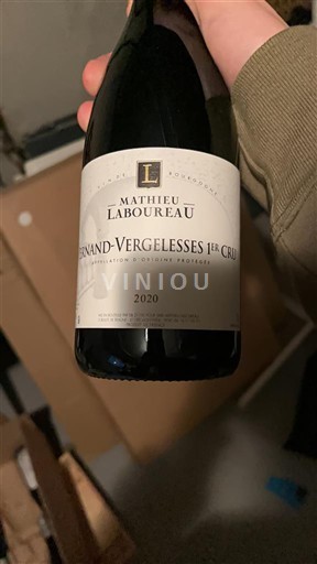 Bourgogne Pernand-vergelesses Premier Cru Mathieu Laboureau 2020