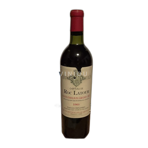 Bordeaux Saint-Émilion Grand Cru Château Roc Latour 1960