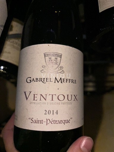 Vallée du Rhône Ventoux Gabriel Meffre Saint-Pétrarque 2014