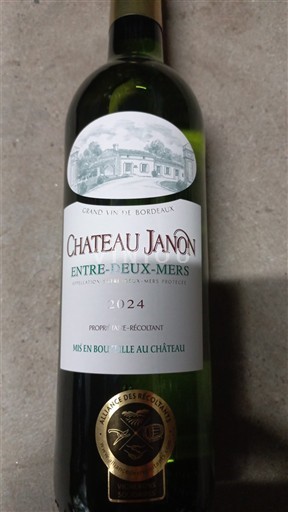 Vinos Blanc sec Château Janon 2024 Francia Burdeos Entre dos mares AOC
