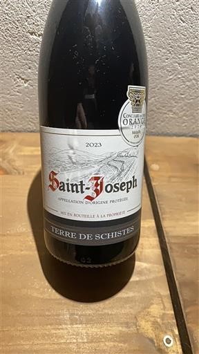 Vallée du Rhône Saint-Joseph Cave de Tain - Collines de l'Orance Terre de Schistes 2023