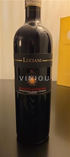 Toscane Brunello di Montalcino Luciani 2019