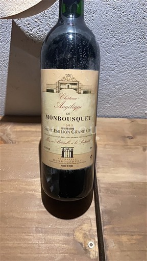 Bordeaux Saint-Émilion Grand Cru Château Angelique de Monbousquet 1995