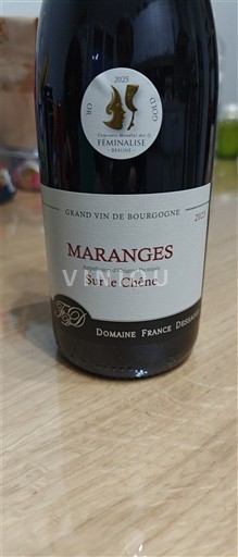 Borgogna Maranges Domaine France Descombe Sur le Chêne 2022