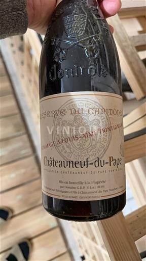 Thung lũng Rhône Châteauneuf-du-pape Domaine La Présidente Réserve du Capitole Hommage à Louis Aimé Trintignant 2019