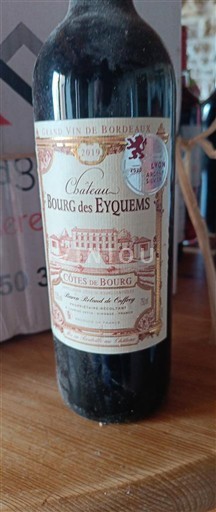 Bordeaux Côtes-de-bourg Château Bourg des Eyquems 2019