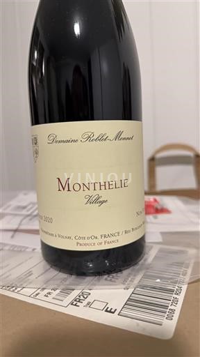 Burgundija Monthélie Domaine Rollet-Monnot Village 2020