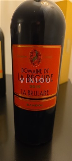 Provence Bandol Domaine La Bégude La Brulade 2019
