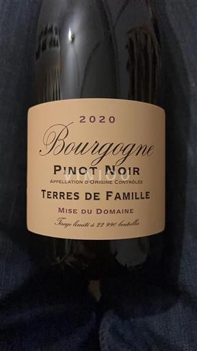 Bourgogne Terres de Famille 2020