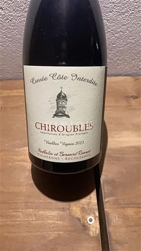 Beaujolais Chiroubles Michèle et Bernard Ronde Côte Interdite 2023