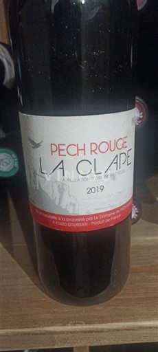 Languedoc La Clape Domaine Pech Rouge 2019