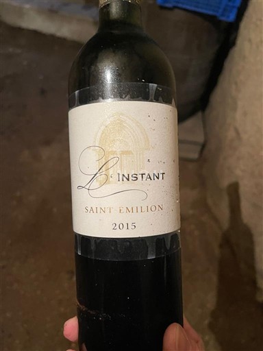 Bordeaux Saint-Émilion L'Instant 2015