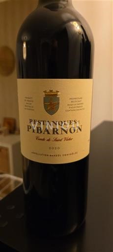 Provence Bandol Château Pibarnon Restanques de Pibarnon Comte de Saint Victor 2020