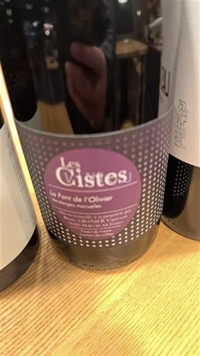 Langvedok Saint-Chinian La Font de l'Olivier Les Cistes Neleten.