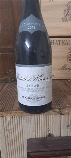 Alps and Rhone Valley Rhône Hills M. Chapoutier Bistuit et MaximinuS 2018