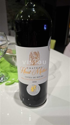 Bordeaux Côtes-de-bourg Château Haut-Mêlet 2022