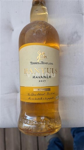Roussillon Banyuls Terres des Templiers Ravaner 2017