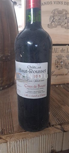 Bordeaux Côtes-de-bourg Château Haut-Rousset Sélection 2013