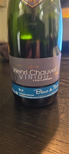 Champagne Henri Chauvet Blanc de Noirs Non Millésimé