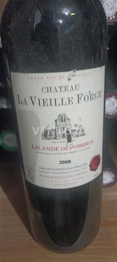 Bordeaux Lalande-de-Pomerol Château La Vieille Forge 2008