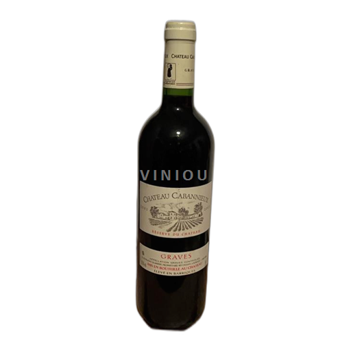Bordeaux Graves Château Cabannieux 2001