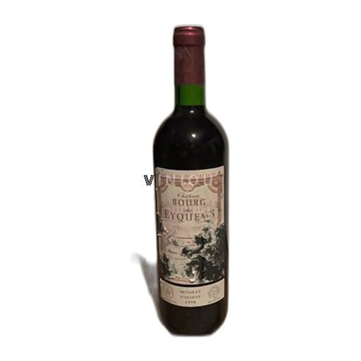 Bordeaux Bordeaux superiore Château Bourg des Eyquems 1998
