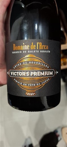 Wines Rouge sec Victor's Premium Domaine L'Arca 2020 France Roussillon Côtes du Roussillon AOC