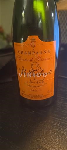 Champagne G. Tribaut de Réserve Non Millésimé